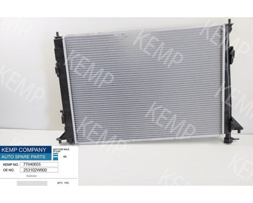 Радіатор HYUNDAI SANTA FE (DM) (12-) 2.4 i 16V плоскі соти