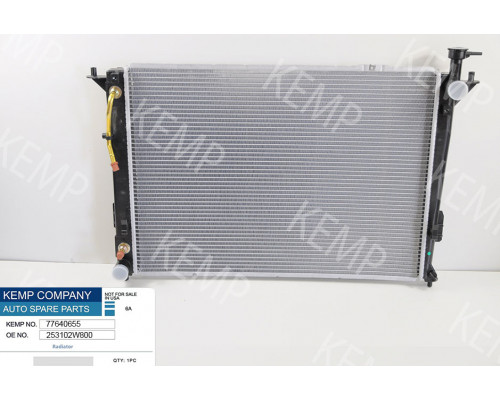 Радіатор HYUNDAI SANTA FE (DM) (12-) 2.4 i 16V плоскі соти