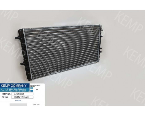 Радіатор VW CADDY 2,  POLO,, SEAT1.0-1.9SDI  AC+ 645*372