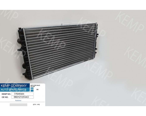 Радіатор VW CADDY 2,  POLO,, SEAT1.0-1.9SDI  AC+ 645*372