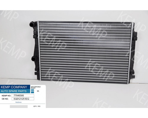 Радіатор Skoda Oktavia VW Golf 7Audi  А-3 2.0 TDI 12->  650*440