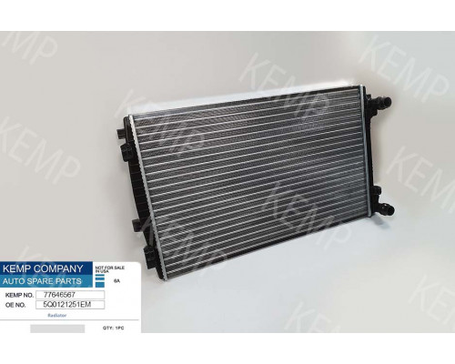 Радіатор Skoda Oktavia VW Golf 7Audi  А-3 1.4- 2.0 TDI 12->  650*410