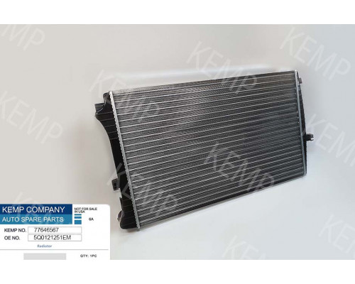 Радіатор Skoda Oktavia VW Golf 7Audi  А-3 1.4- 2.0 TDI 12->  650*410