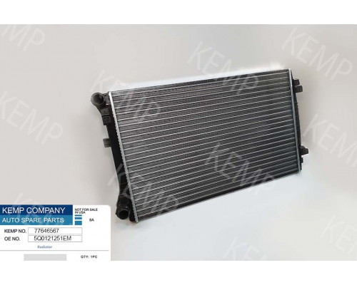 Радіатор Skoda Oktavia VW Golf 7Audi  А-3 1.4- 2.0 TDI 12->  650*410