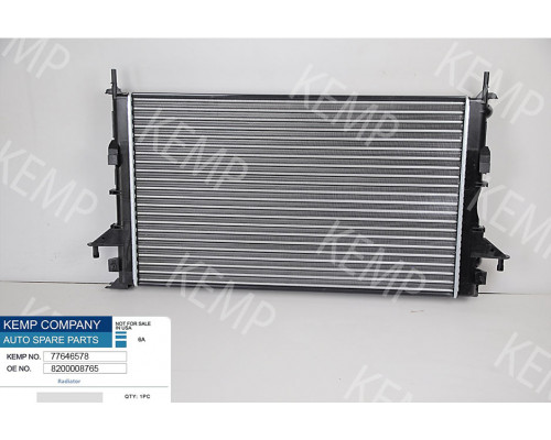 Радіатор Renault Laguna 2. 1.6-2.0 16V 1,9 2,2 DCI 01->690*420