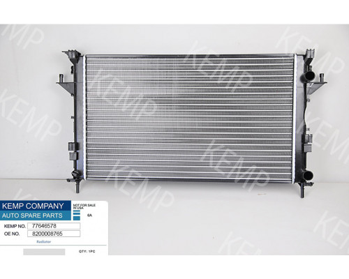 Радіатор Renault Laguna 2. 1.6-2.0 16V 1,9 2,2 DCI 01->690*420