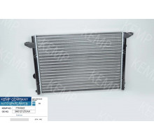 Радіатор VW Passat B4 93-96 АКПП 1,6;20;1,9D (без кондиціонера) 525*377