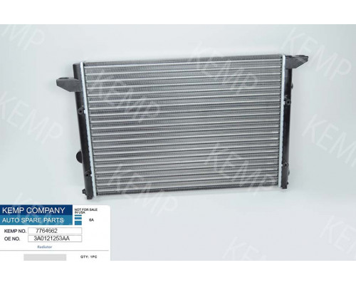 Радіатор VW Passat B4 93-96 АКПП 1,6;20;1,9D (без кондиціонера) 525*377
