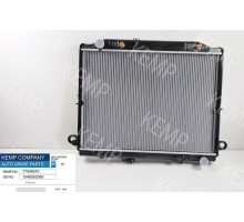 Радіатор Toyota Land Cruiser 100 98-07 510 x 698 x 48 mm плоскі соти