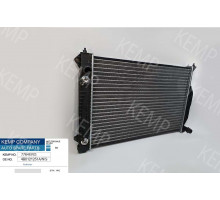 Радіатор Audi- A6  2.5TDI 97-05г.630*450 АКП. круглі соти