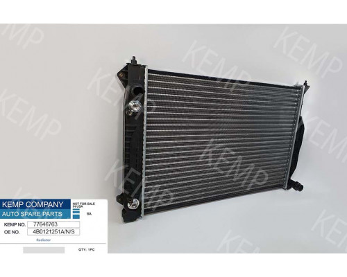 Радіатор Audi- A6  2.5TDI 97-05г.630*450 АКП. круглі соти