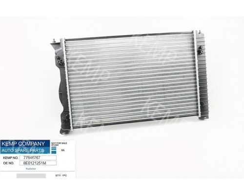 Радіатор Audi- A4, A6 3.0 00г.->3.2 FSI АКП 630*445*32(круглі соти)