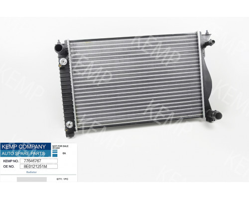 Радіатор Audi- A4, A6 3.0 00г.->3.2 FSI АКП 630*445*32(круглі соти)