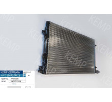 Радіатор VW Sharan Tiguan Seat Alhambra 1.4-1.8TSI 2.0 TDI 08->650*448 плоскі