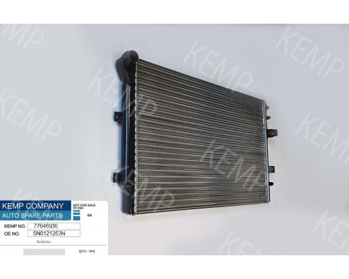 Радіатор VW Sharan Tiguan Seat Alhambra 1.4-1.8TSI 2.0 TDI 08->650*448 плоскі