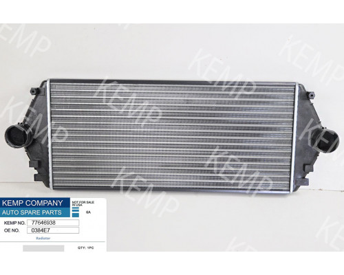 Радіатор інтеркулер Peugeot 806, Fiat Scudo, Citroen Jumpy  680*322