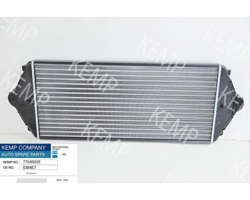 Радіатор інтеркулер Peugeot 806, Fiat Scudo, Citroen Jumpy  680*322