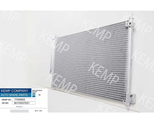 Радіатор кондиціонера Honda Accord (CL, CM) 03->   690 x 360 x 16 mm