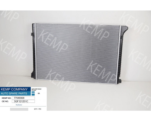 Радіатор VW TERAMONT (2017) 2.0 TSI АКПП 720 x 502 x 26 mm