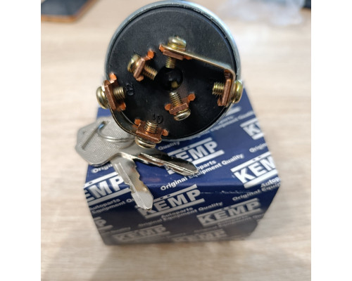 Замок запалювання  універсальний (6pin)  в зборі