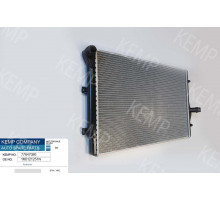 Радіатор Skoda Oktavia VW Cadi Golf Touran А-3 2.0 TDI TFSI 05-> кр.соти 650*445