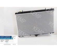 Радіатор Mitsubishi Grandis (NAW) (2004 - 2010) 425 x 728 x 16 mm плоскі соти