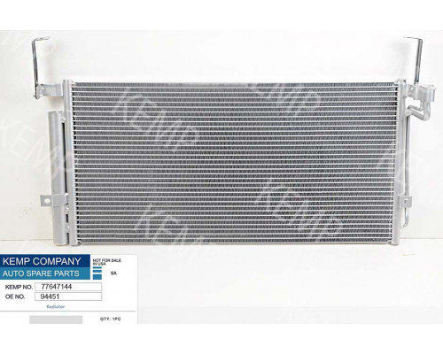 Радіатор кондиціонера Hyundai Santa Fe 00-05 705 x 345 x 20 mm