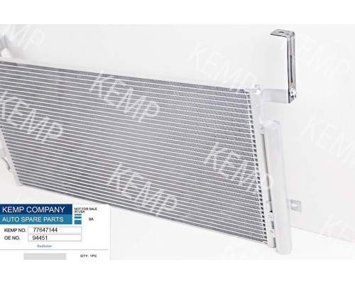 Радіатор кондиціонера Hyundai Santa Fe 00-05 705 x 345 x 20 mm