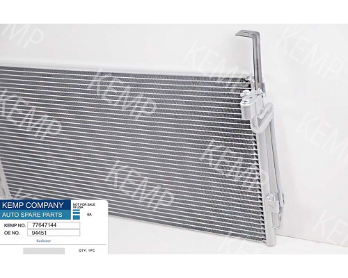 Радіатор кондиціонера Hyundai Santa Fe 00-05 705 x 345 x 20 mm