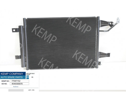 Радіатор кондиціонера MITSUBISHI	 COLT(Z30) (04-) 04- SMART FORFOUR  (04-)