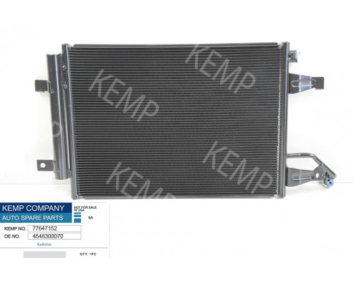 Радіатор кондиціонера MITSUBISHI	 COLT(Z30) (04-) 04- SMART FORFOUR  (04-)