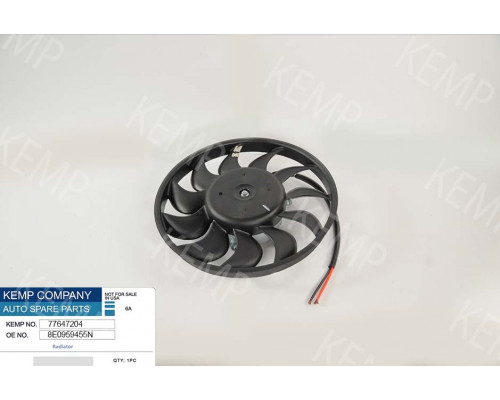 Мотор радіатора  Audi A4 (B6.B7) 1.6-3.0  00-08г. 300мм 200W