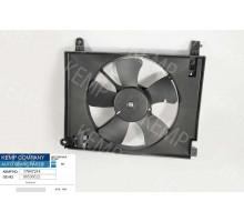 Дифузор радіатора з мотором Chevrolet Aveo T250;255 08-> 300mm 110W