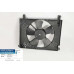 Дифузор радіатора з мотором Chevrolet Aveo T250;255 08-> 300mm 110W