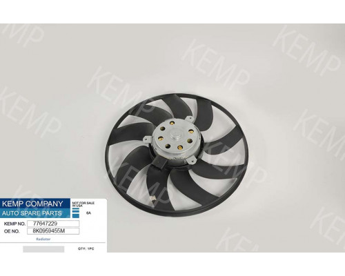 Мотор радіатора  Audi A4 A5 Q5 1.8-3.2 08-> 350mm 200W