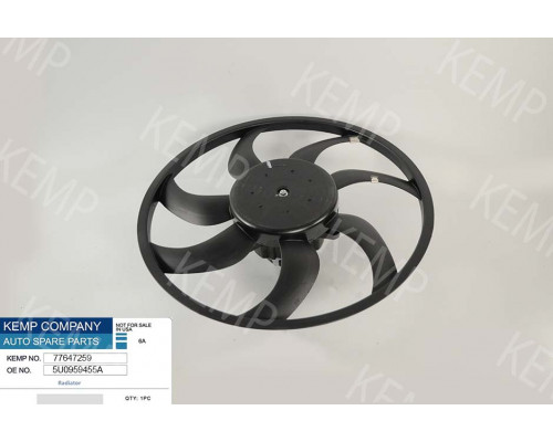 Мотор радіатора  VW  Golf 390mm 180W