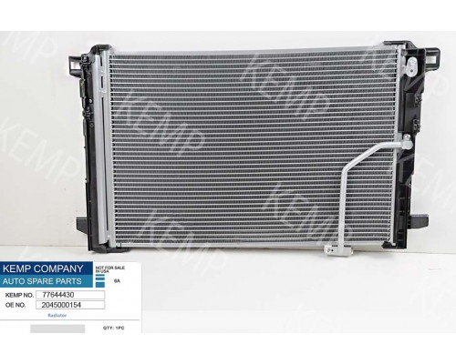 Радіатор кондиціонера Mercedes C,E-Class W204,212.207 610*420(без осушувача)