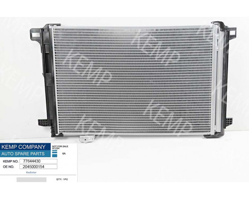 Радіатор кондиціонера Mercedes C,E-Class W204,212.207 610*420(без осушувача)