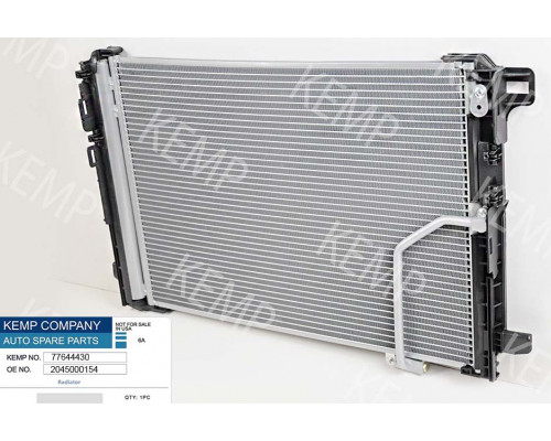 Радіатор кондиціонера Mercedes C,E-Class W204,212.207 610*420(без осушувача)