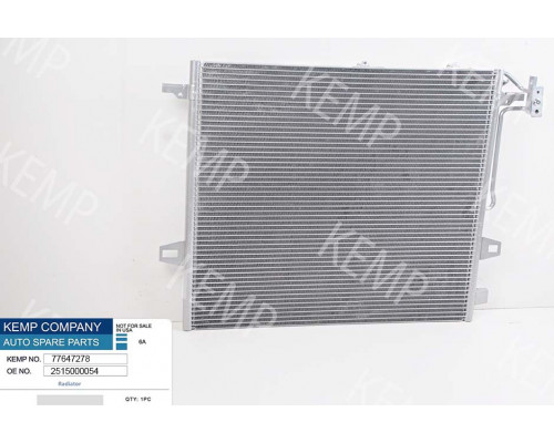 Радіатор кондиціонера Mercedes GL;M;R-Class W164;251 570*530