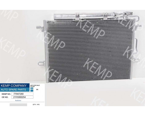 Радіатор кондиціонера Mercedes E-Class W211 CDI 590*440