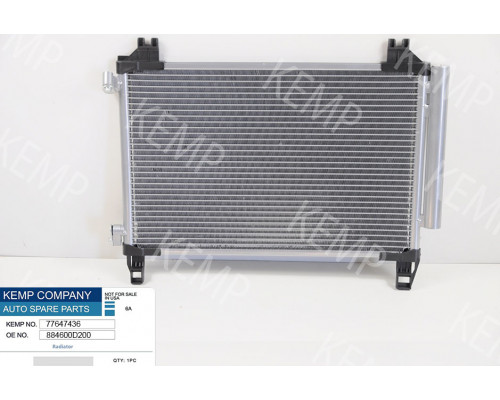 Радіатор кондиціонера TOYOTA YARIS / ECHO III (#P130) (10-)