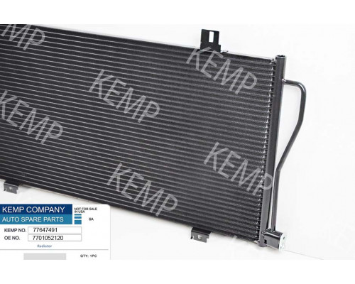 Радіатор кондиціонера Renault Master 2 Opel Movano 1.9-2.5CDI 01->730*378