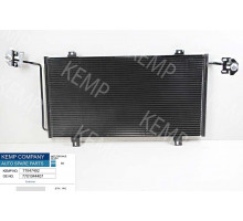 Радіатор кондиціонера Renault Master 2 Opel Movano 1.9-2.2CDI 00->730*381