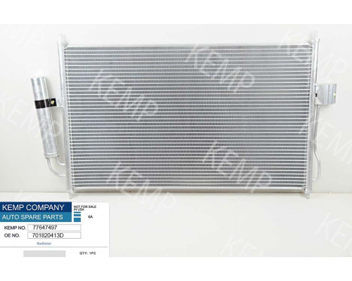 Радіатор кондиціонера VW Transporter T4 91-03 682*308