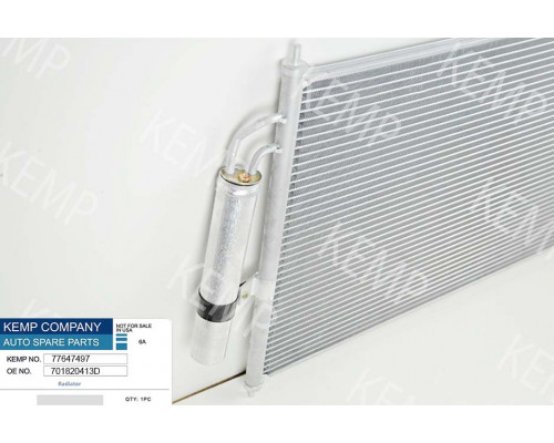 Радіатор кондиціонера VW Transporter T4 91-03 682*308