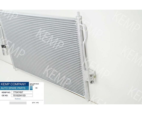 Радіатор кондиціонера VW Transporter T4 91-03 682*308