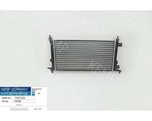 Радіатор  Opel Corsa B 1.0-1.2- 16V 96-00г.530*268 мех.