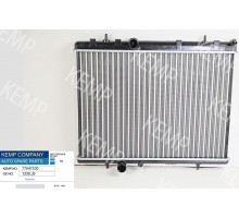 Радіатор Peugeot 406 1.6HDI 2.2  Citroen C5 1.6:2.0HDI  04г.->380*549