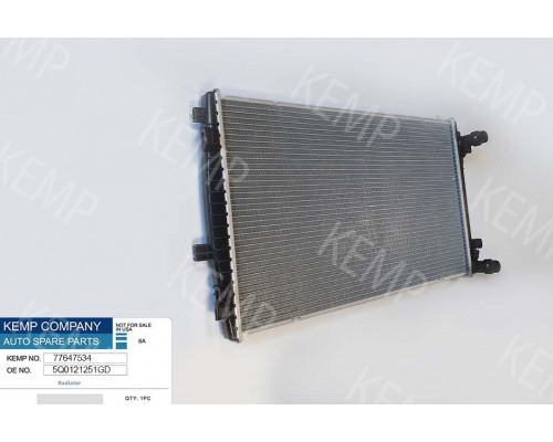 Радіатор Skoda Oktavia VW Golf 7Audi  А-3 1.4- 2.0 TDI 12->пл.соти  650*410